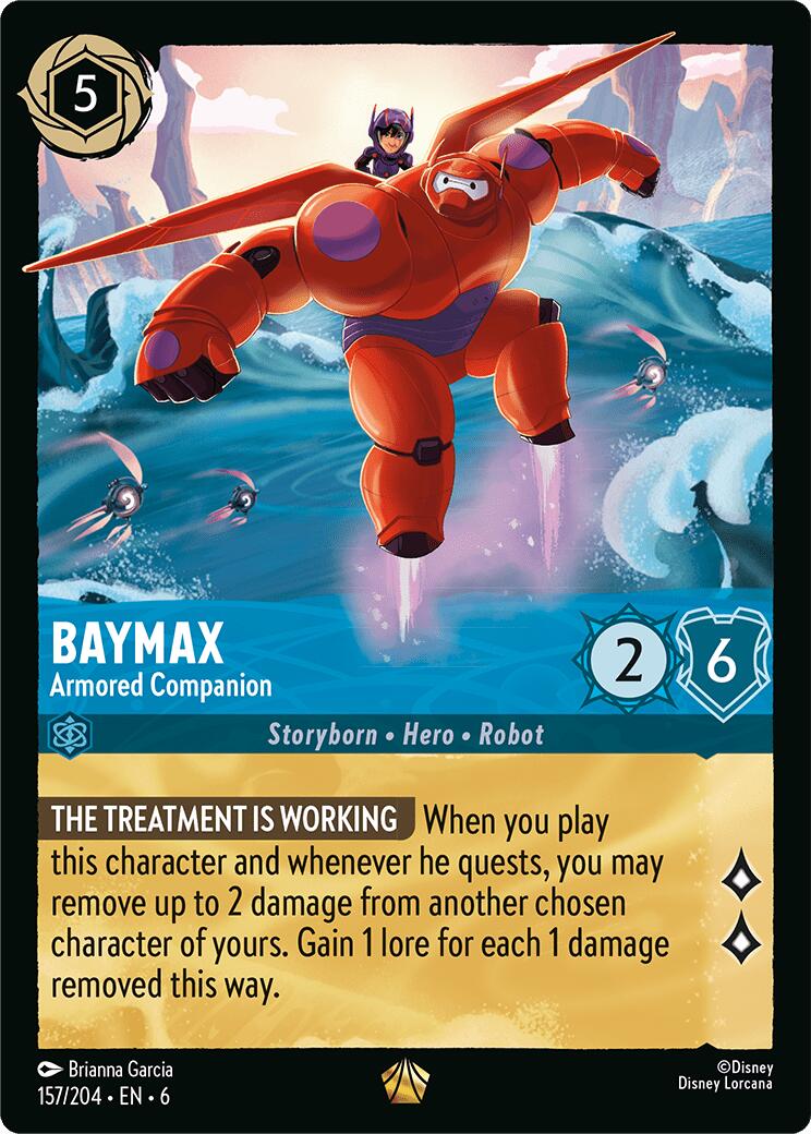 Baymax - Armored Companion (157/204) [Azurite Sea] - Destination Retro