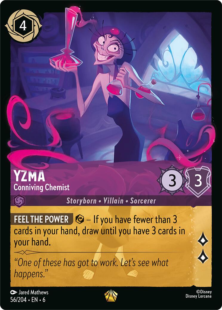 Yzma - Conniving Chemist (56/204) [Azurite Sea] - Destination Retro