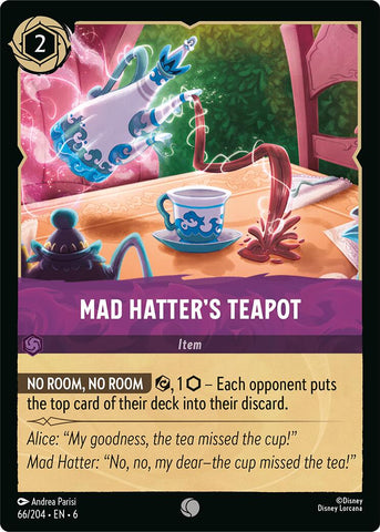 Mad Hatter's Teapot (66/204) [Azurite Sea] - Destination Retro
