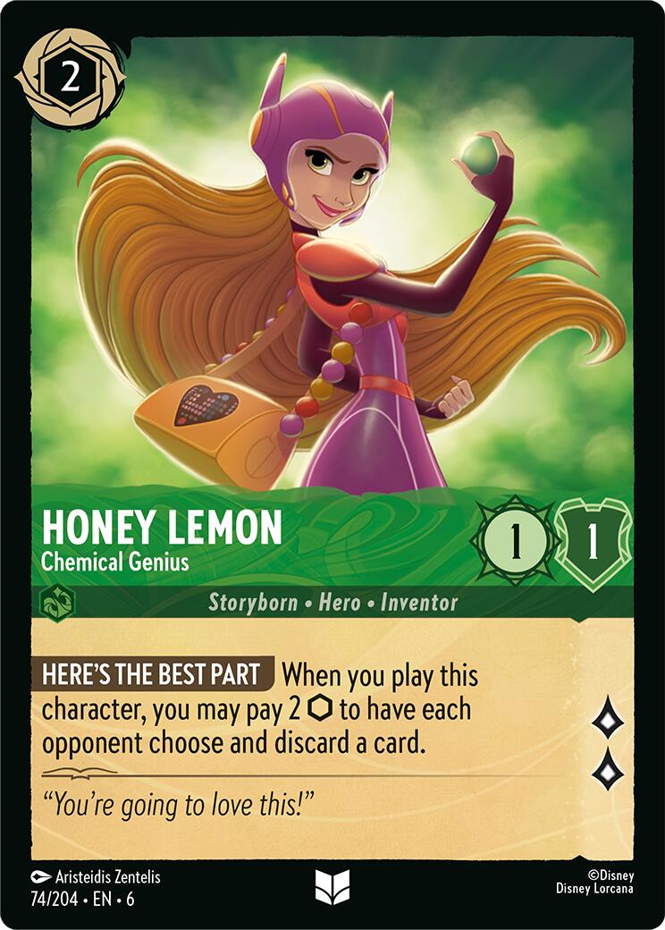 Honey Lemon - Chemical Genius (74/204) [Azurite Sea] - Destination Retro