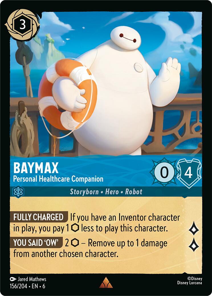 Baymax - Personal Healthcare Companion (156/204) [Azurite Sea] - Destination Retro