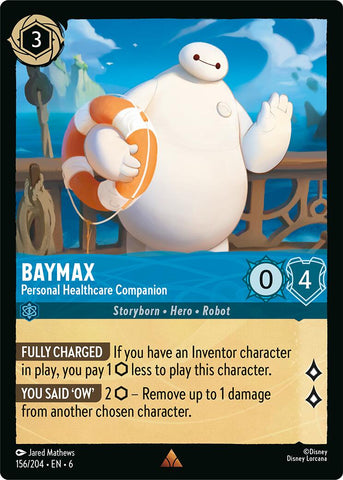 Baymax - Personal Healthcare Companion (156/204) [Azurite Sea] - Destination Retro