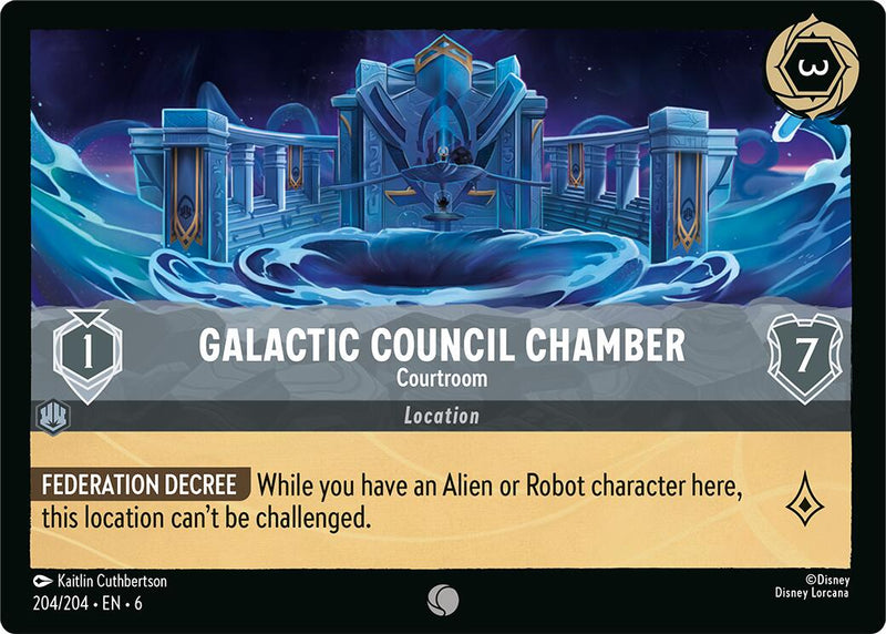 Galactic Council Chamber - Courtroom (204/204) [Azurite Sea] - Destination Retro