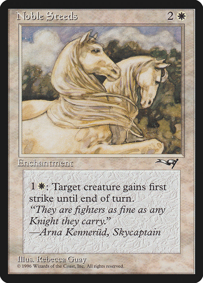 Noble Steeds (Leg Raised) [Alliances] - Destination Retro