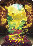 Enduring Innocence Art Card (Gold-Stamped Signature) [Duskmourn: House of Horror Art Series] - Destination Retro