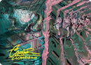 Mirror Room // Fractured Realm Art Card (Gold-Stamped Signature) [Duskmourn: House of Horror Art Series] - Destination Retro