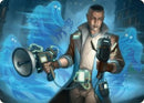Paranormal Analyst Art Card [Duskmourn: House of Horror Art Series] - Destination Retro