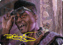 Dashing Bloodsucker Art Card (Gold-Stamped Signature) [Duskmourn: House of Horror Art Series] - Destination Retro