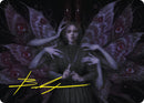 Demonic Counsel Art Card (7/54) (Gold-Stamped Signature) [Duskmourn: House of Horror Art Series] - Destination Retro