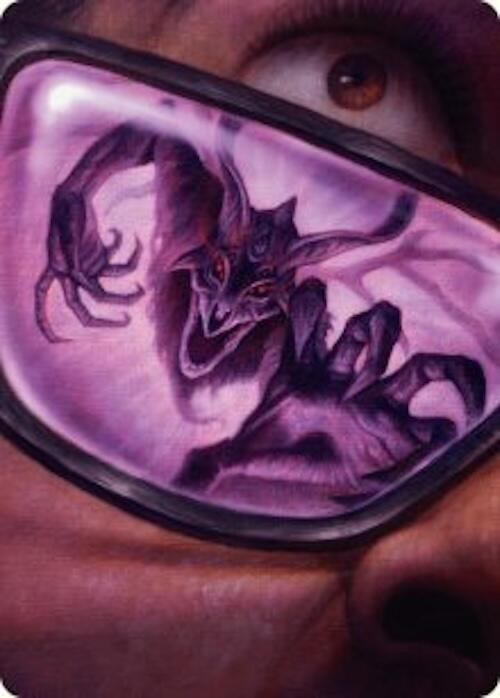 Doomsday Excruciator Art Card [Duskmourn: House of Horror Art Series] - Destination Retro