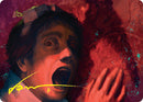 Murder Art Card (Gold-Stamped Signature) [Duskmourn: House of Horror Art Series] - Destination Retro