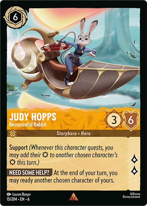 Judy Hopps - Resourceful Rabbit (15/204) [Azurite Sea] - Destination Retro