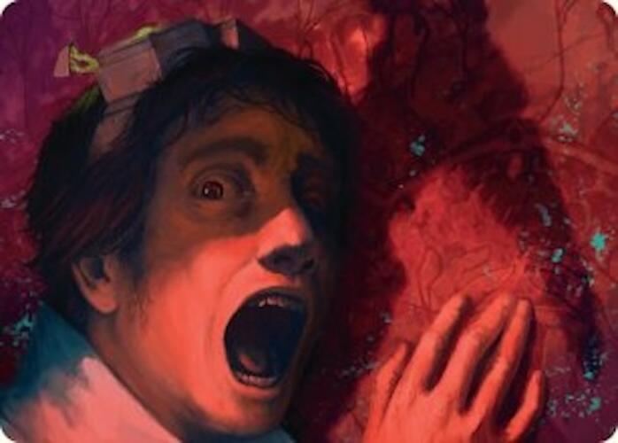 Murder Art Card [Duskmourn: House of Horror Art Series] - Destination Retro