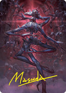 Overlord of the Balemurk Art Card (Gold-Stamped Signature) [Duskmourn: House of Horror Art Series] - Destination Retro