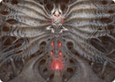 Valgavoth, Terror Eater Art Card [Duskmourn: House of Horror Art Series] - Destination Retro