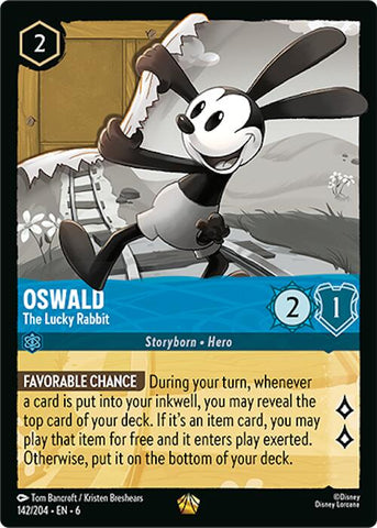 Oswald - The Lucky Rabbit (142/204) [Azurite Sea] - Destination Retro
