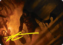 Boilerbilges Ripper Art Card (Gold-Stamped Signature) [Duskmourn: House of Horror Art Series] - Destination Retro