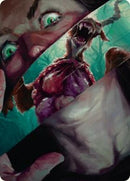 Hauntwoods Shrieker Art Card [Duskmourn: House of Horror Art Series] - Destination Retro