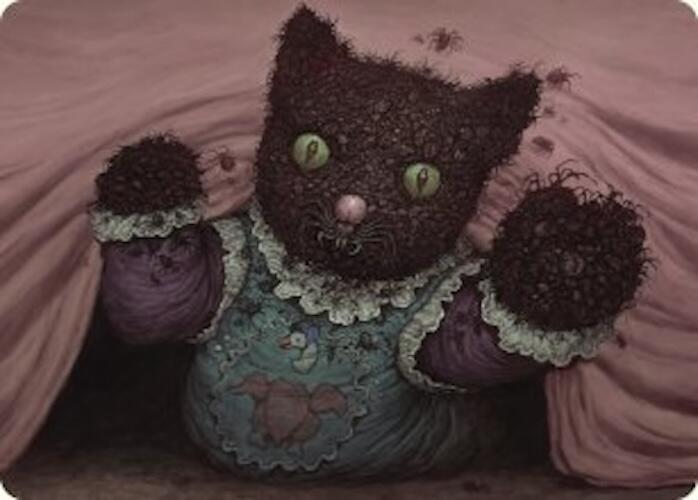 Twitching Doll Art Card [Duskmourn: House of Horror Art Series] - Destination Retro
