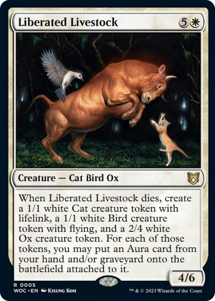 Liberated Livestock [Wilds of Eldraine Commander] - Destination Retro