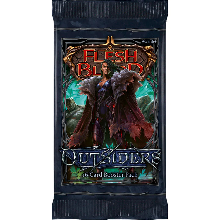 FLESH AND BLOOD  - OUTSIDERS - 1ST EDITION - BOOSTER PACK - Destination Retro