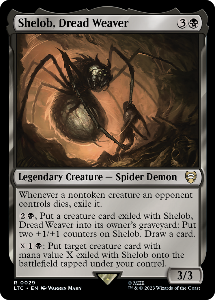 Shelob, Dread Weaver [The Lord of the Rings: Tales of Middle-Earth Commander] - Destination Retro
