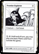 Frontier Explorer [Mystery Booster Playtest Cards] - Destination Retro