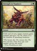 Strength in Numbers [Mystery Booster] - Destination Retro