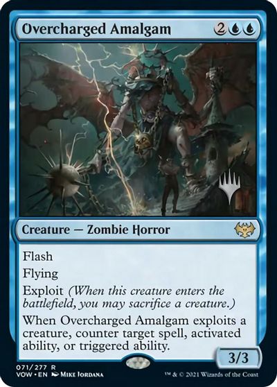 Overcharged Amalgam (Promo Pack) [Innistrad: Crimson Vow Promos] - Destination Retro
