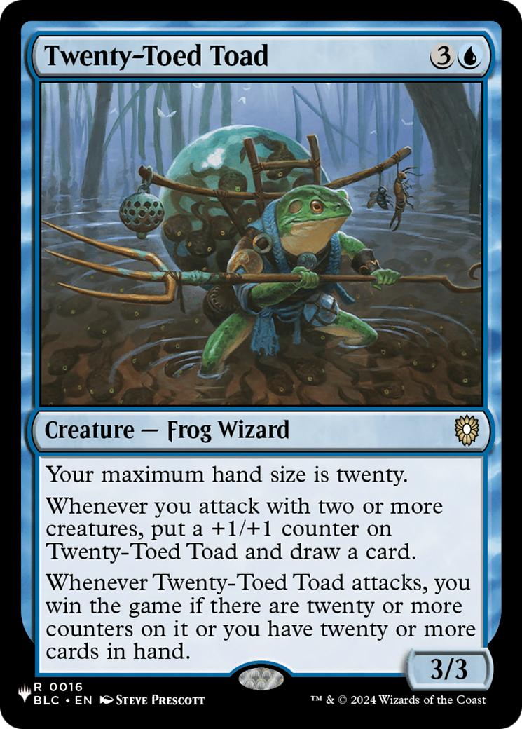 Twenty-Toed Toad [The List] - Destination Retro