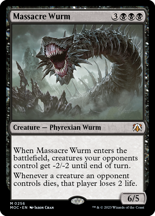 Massacre Wurm [March of the Machine Commander] - Destination Retro