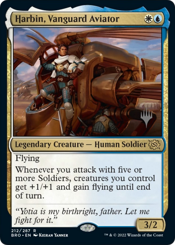 Harbin, Vanguard Aviator (Promo Pack) [The Brothers' War Promos] - Destination Retro