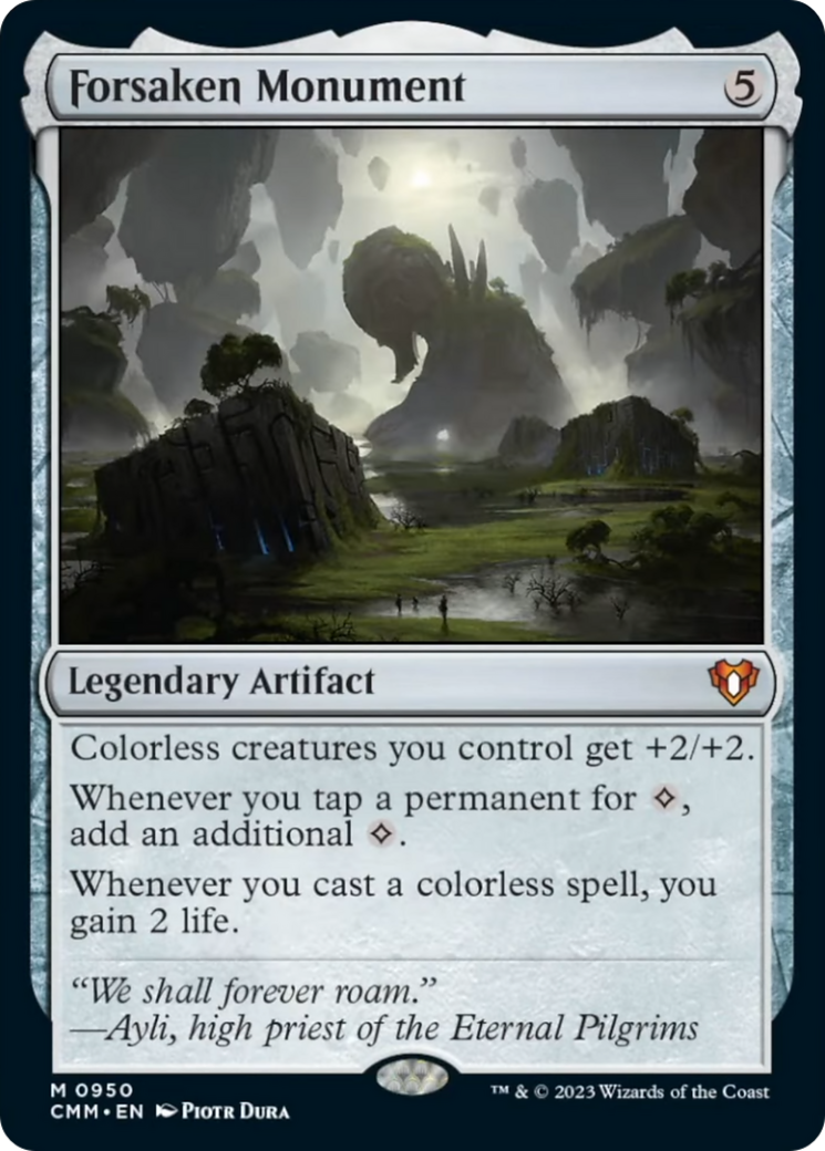 Forsaken Monument [Commander Masters] - Destination Retro