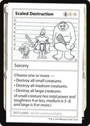 Scaled Destruction (2021 Edition) [Mystery Booster Playtest Cards] - Destination Retro
