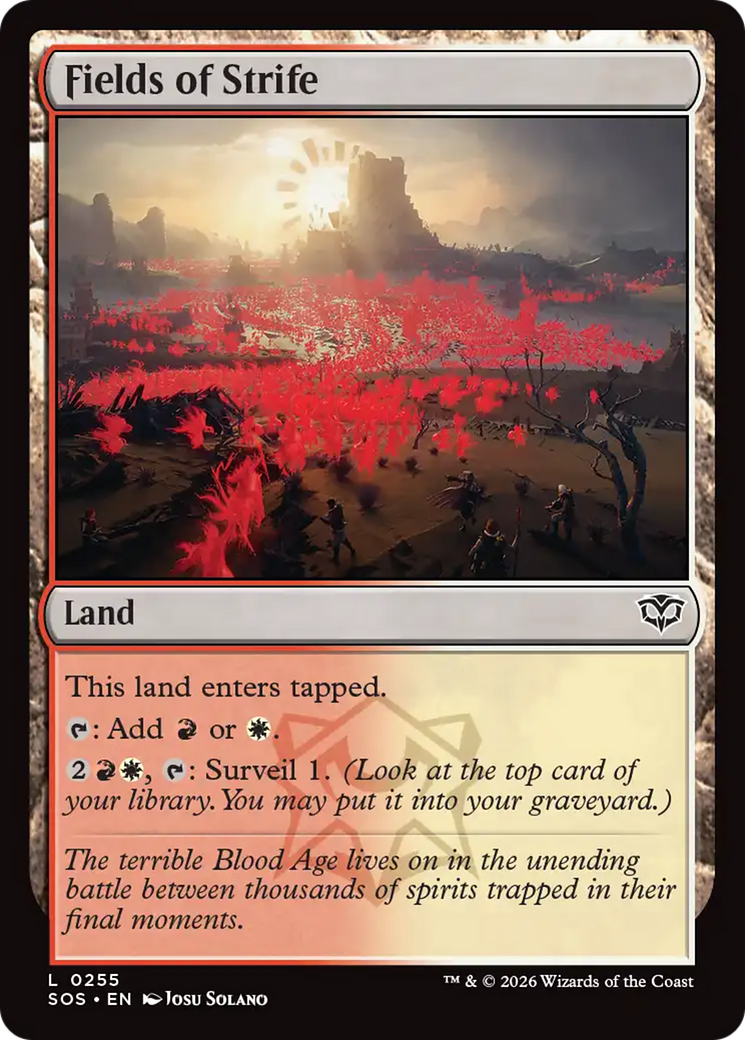 Fields of Strife [Secrets of Strixhaven] - Destination Retro