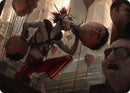 The Jolly Balloon Man Art Card [Duskmourn: House of Horror Art Series] - Destination Retro