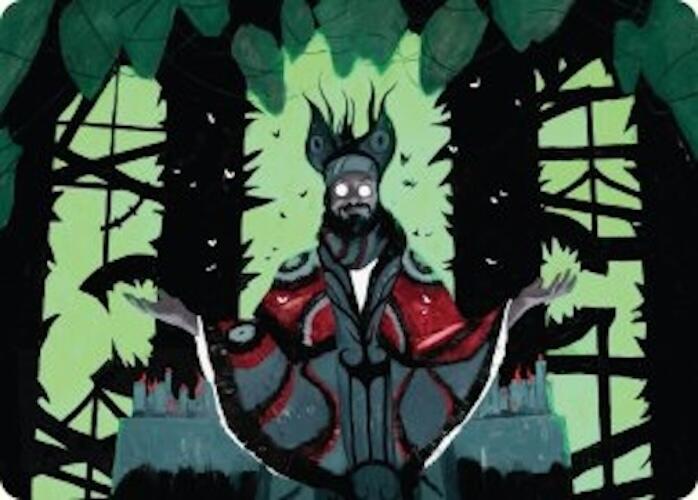 Victor, Valgavoth's Seneschal Art Card (23/54) [Duskmourn: House of Horror Art Series] - Destination Retro