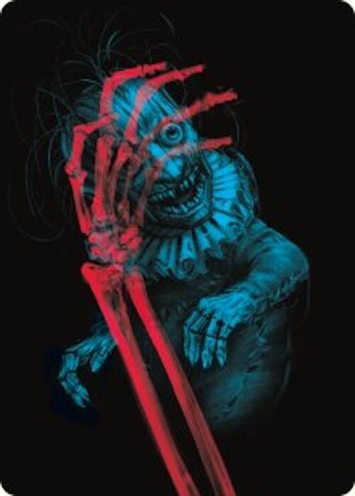 Marvin, Murderous Mimic Art Card [Duskmourn: House of Horror Art Series] - Destination Retro