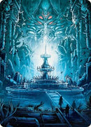 Island Art Card [Duskmourn: House of Horror Art Series] - Destination Retro