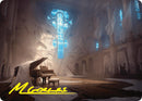 Plains Art Card (Gold-Stamped Signature) [Duskmourn: House of Horror Art Series] - Destination Retro