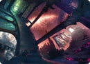 Terramorphic Expanse Art Card [Duskmourn: House of Horror Art Series] - Destination Retro