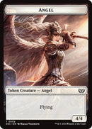 Angel // Treasure Double-Sided Token [Duskmourn: House of Horror Commander Tokens] - Destination Retro