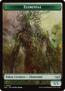 Elemental // Bird Double-Sided Token [Duskmourn: House of Horror Commander Tokens] - Destination Retro