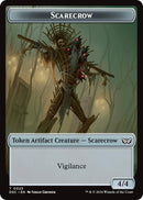 Fractal // Scarecrow Double-Sided Token [Duskmourn: House of Horror Commander Tokens] - Destination Retro