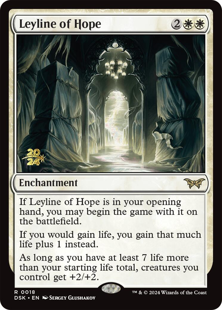 Leyline of Hope [Duskmourn: House of Horror Prerelease Promos] - Destination Retro
