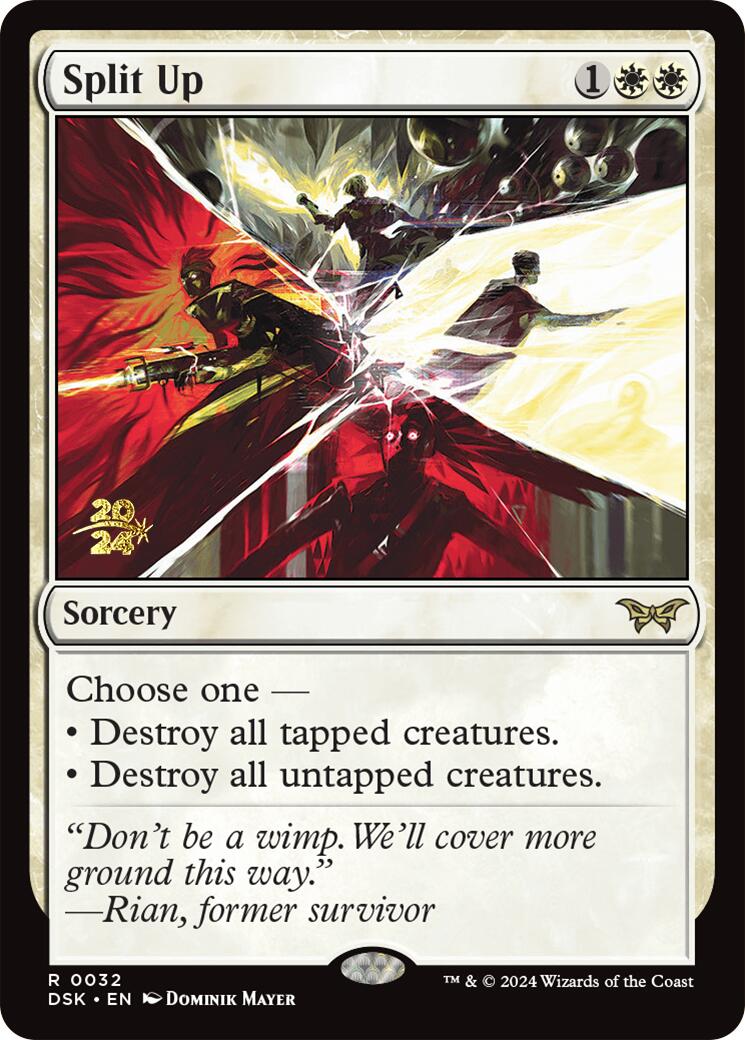 Split Up [Duskmourn: House of Horror Prerelease Promos] - Destination Retro