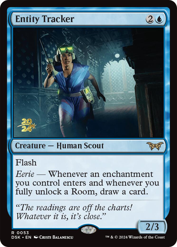 Entity Tracker (0053) [Duskmourn: House of Horror Prerelease Promos] - Destination Retro