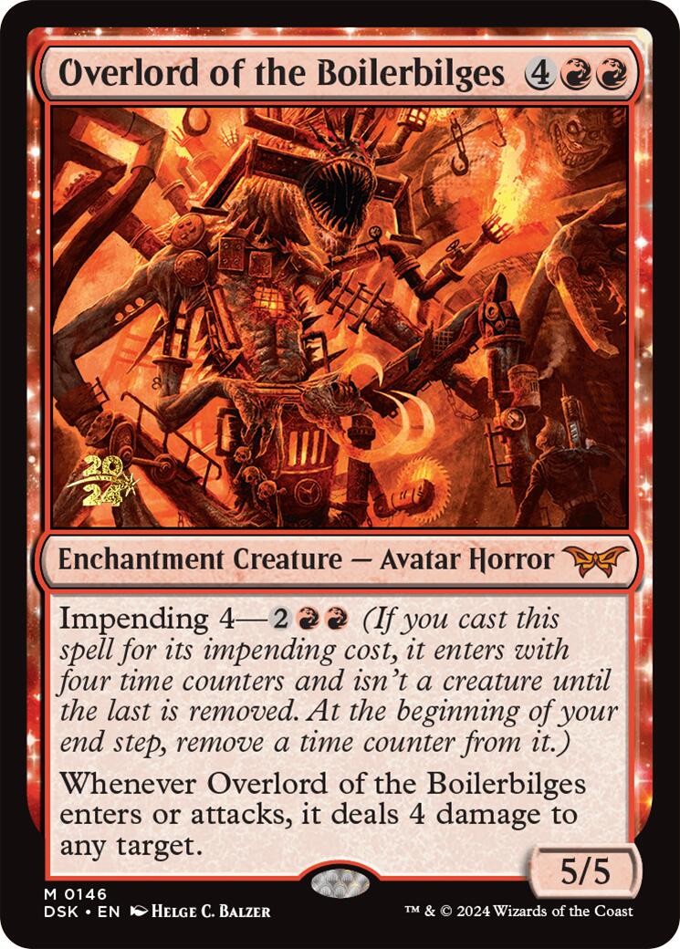 Overlord of the Boilerbilges [Duskmourn: House of Horror Prerelease Promos] - Destination Retro