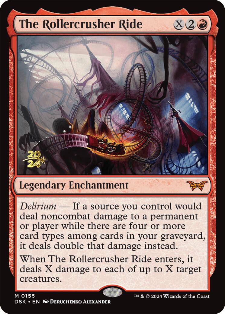 The Rollercrusher Ride (0155) [Duskmourn: House of Horror Prerelease Promos] - Destination Retro