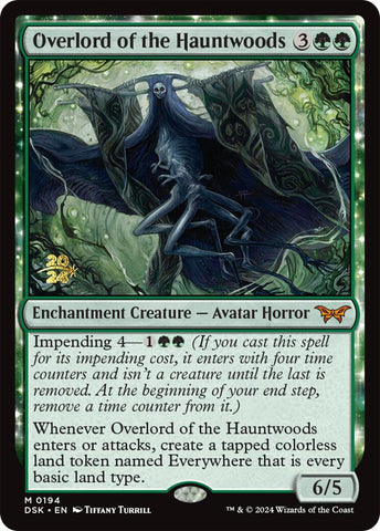 Overlord of the Hauntwoods [Duskmourn: House of Horror Prerelease Promos] - Destination Retro